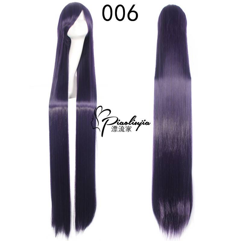 cosplay wig k costume universal 120 150cm long straight straight emitted color hair cos wig