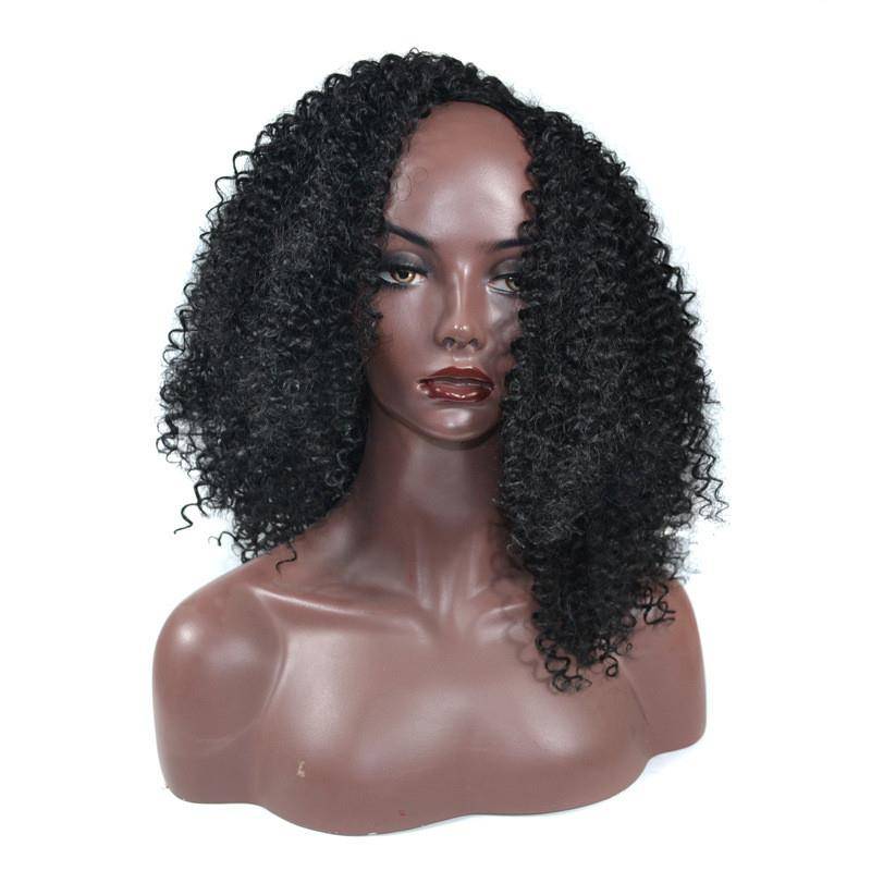 Wig head hood small roll African ladies among the long screw roll headhole
