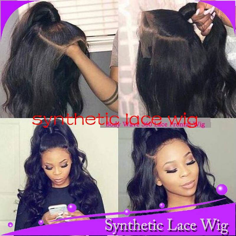 Large roll 45cm lace top wig Exit daily wear and breathable WAVY LACE WIG