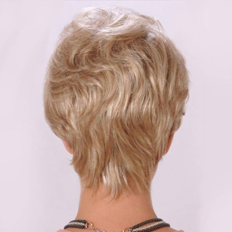 Cross -border e -commerce European and American wigs female short straight hair fluffy curly hair sleeve women's speed sales new products wigs