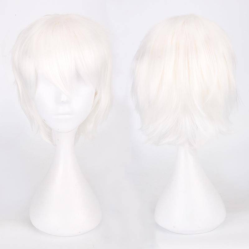 European and American COSPLAY animation wig universal colorful original bedroom anti -warming men's short hair and anti -warming model