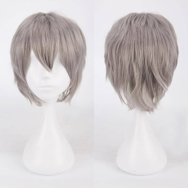 European and American COSPLAY animation wig universal colorful original bedroom anti -warming men's short hair and anti -warming model