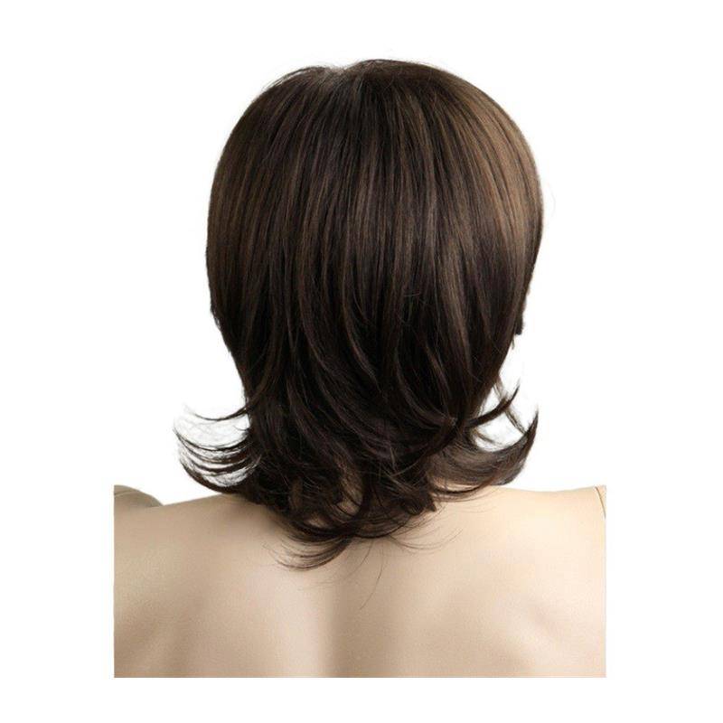 European and American foreign long -lasting men's wig new bangs partial split wig manufacturers direct selling one generation