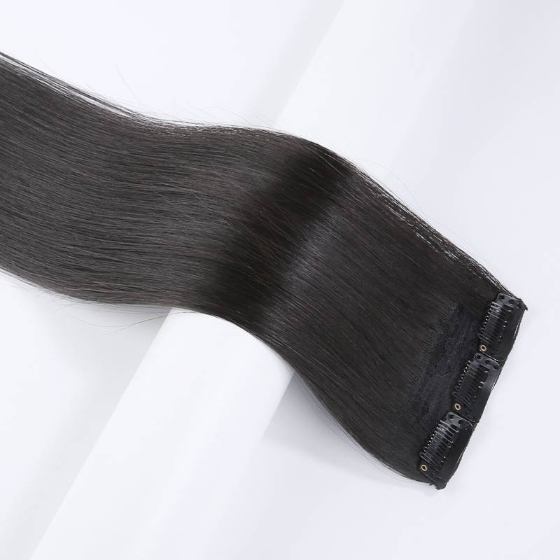 Real hair film thin invisible hair wig Female hair volume fluffy, dyeing permanent can be customized