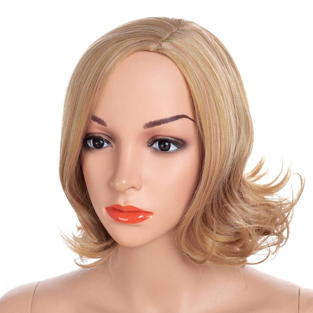 Ladies Holder Speed Sales Pseudo-Set Fiber Chemical Fiber is a messy beauty short pseudo-head cover#ww2-03