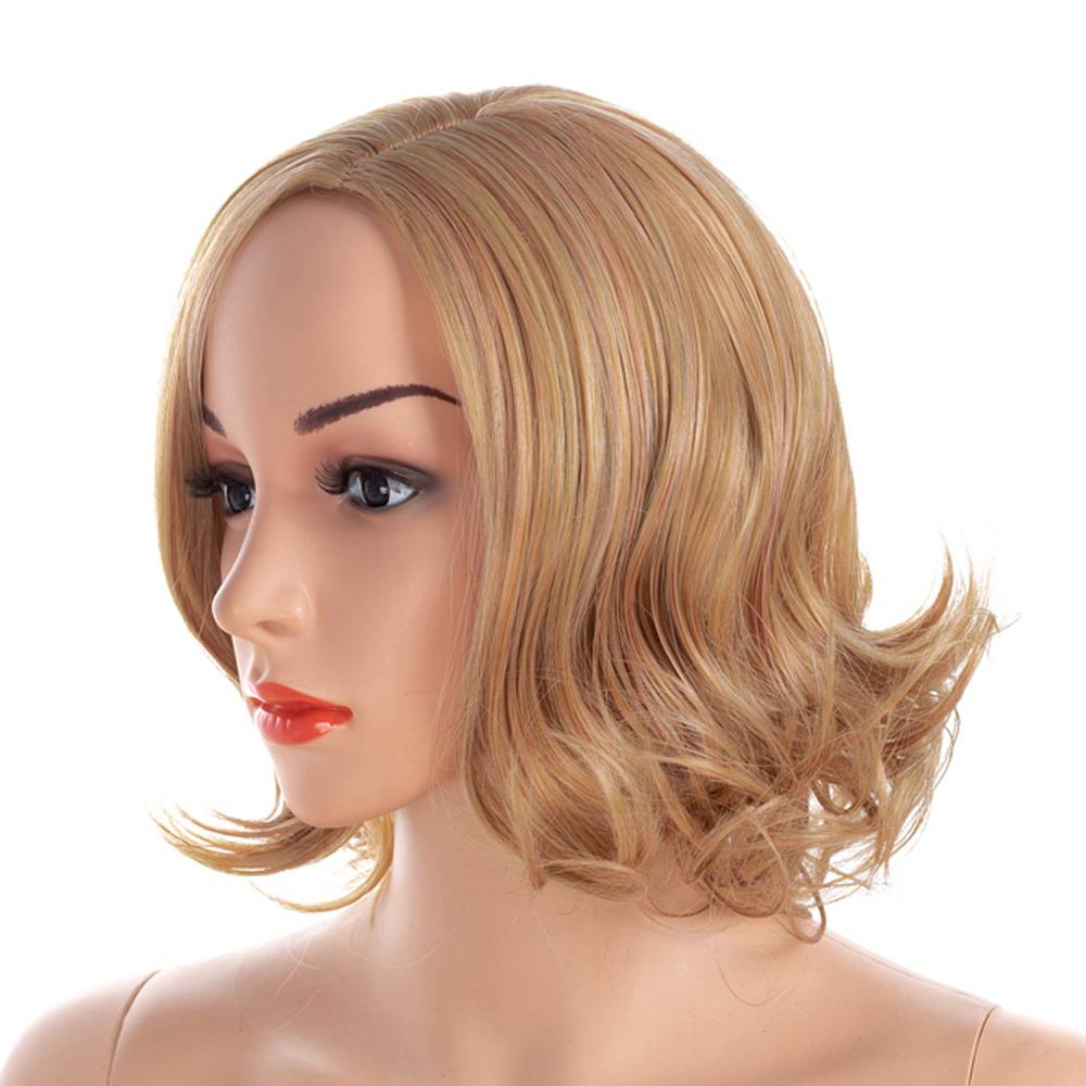 Ladies Holder Speed Sales Pseudo-Set Fiber Chemical Fiber is a messy beauty short pseudo-head cover#ww2-03