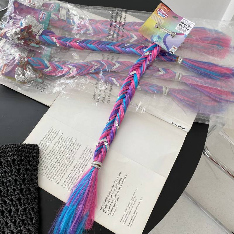 Sequenant Bows Fish Bone Brain Hair Fake Children's Little Girl hair accessories 0.06kg