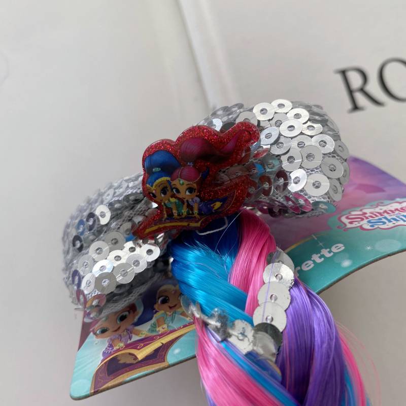 Sequenant Bows Fish Bone Brain Hair Fake Children's Little Girl hair accessories 0.06kg