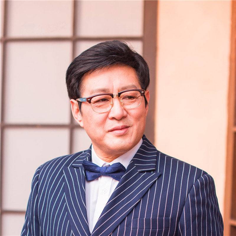 True Ferry Male short hair Korean version of handsome middle -aged and elderly full -headed full -headed real hair
