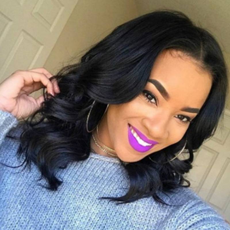 Cross -border wig female long hair European and American new black big wave wig full -headed full head cover supports overseas hair generation hair