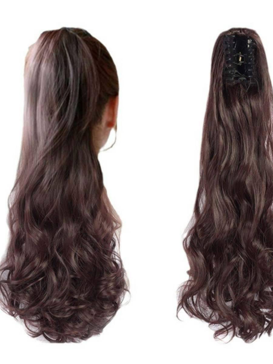 European and American new wig ponytail women's long curly hair horsetail grabbing ponytails and braids support a AA
