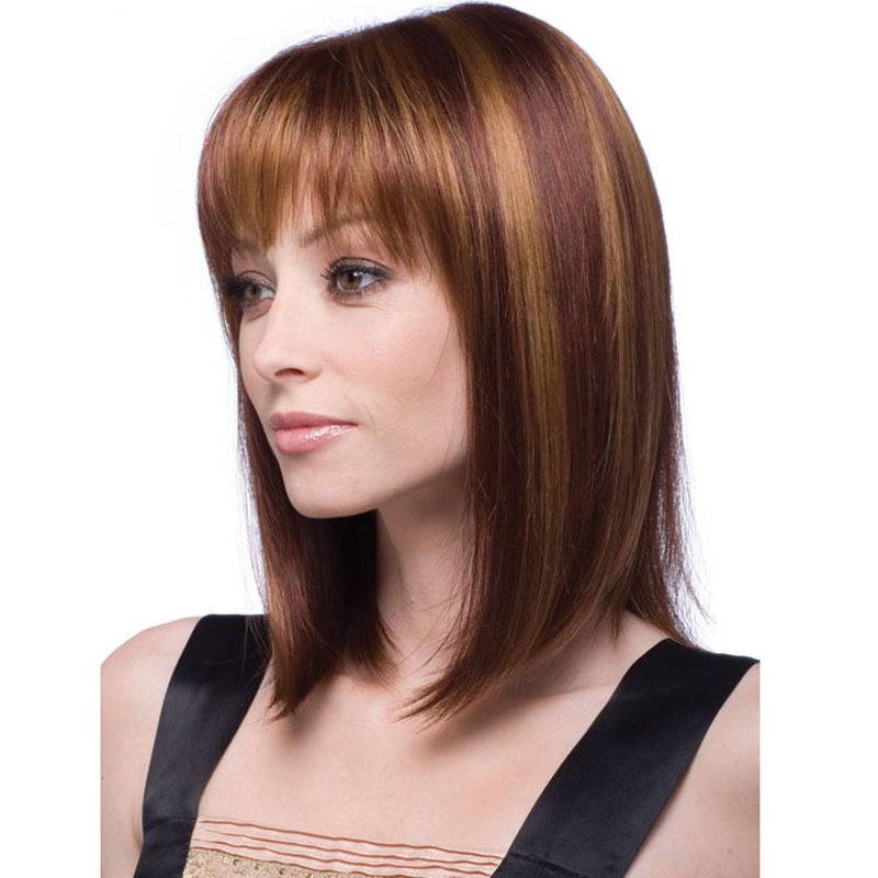 Wigs female short hair European and American fashion BOBO Bobo head short hair picked dyeing fake fibrous head cover
