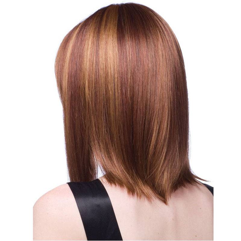 Wigs female short hair European and American fashion BOBO Bobo head short hair picked dyeing fake fibrous head cover