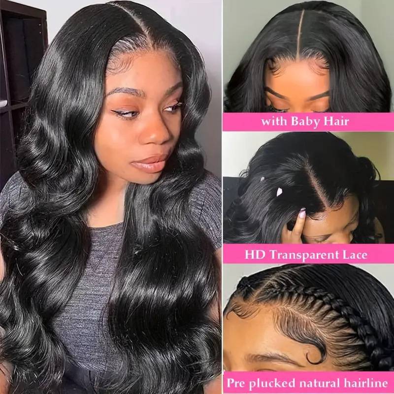 Cross -border wigs in Europe and America's pre -wave wavy curly curly curly African hot -selling lace lace full set