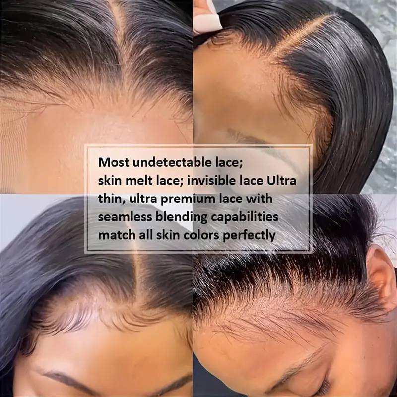 European and American fashion women's former lace wig Short straight hair is divided into BOBO Bobo head wigs full head set