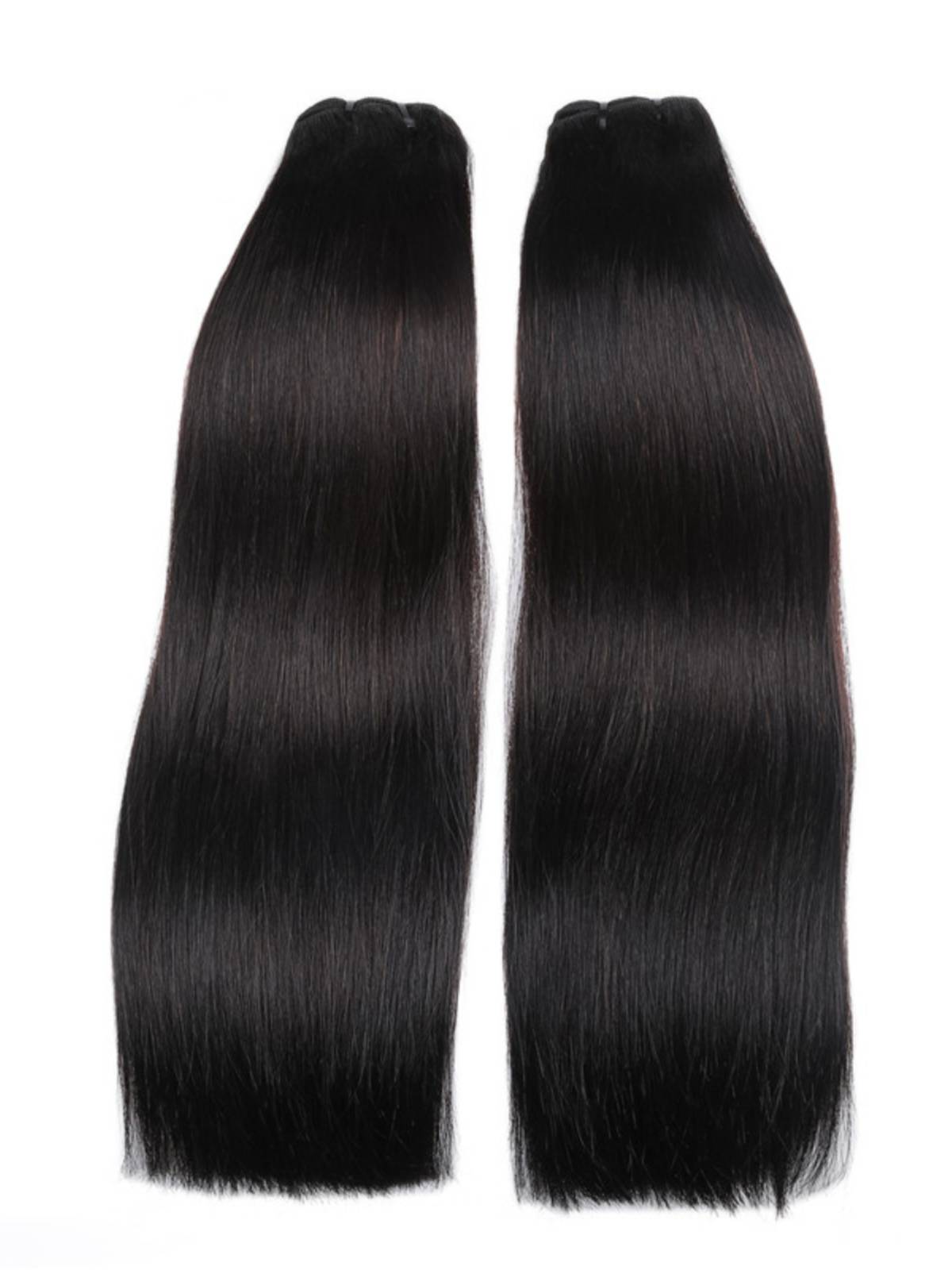12A DOUBLE DRAWN Human Remy Hair Bundles Straight