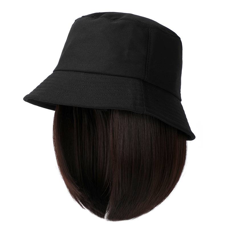 Disassembled wig hat Ms. Fashion and Real Bobo Bobo Hair Film with Hair Wig Factory Spot