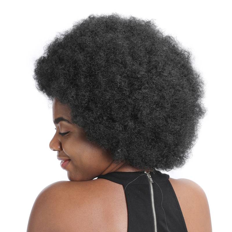Explosion head African microwave curly pimlet puweed head cover short model