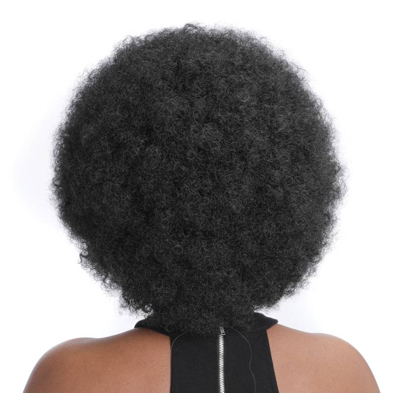 Explosion head African microwave curly pimlet puweed head cover short model
