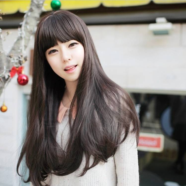 Ping Liu Hai Changchao Europe and the United States and South Korean wigs and wigs of fashion wig ladies