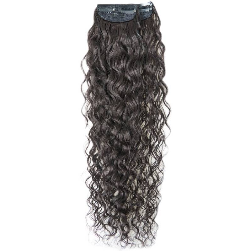 True hair, invisible no trace, hair curls, mini hair film, female small curly rolling roll, real hair silk net red roll