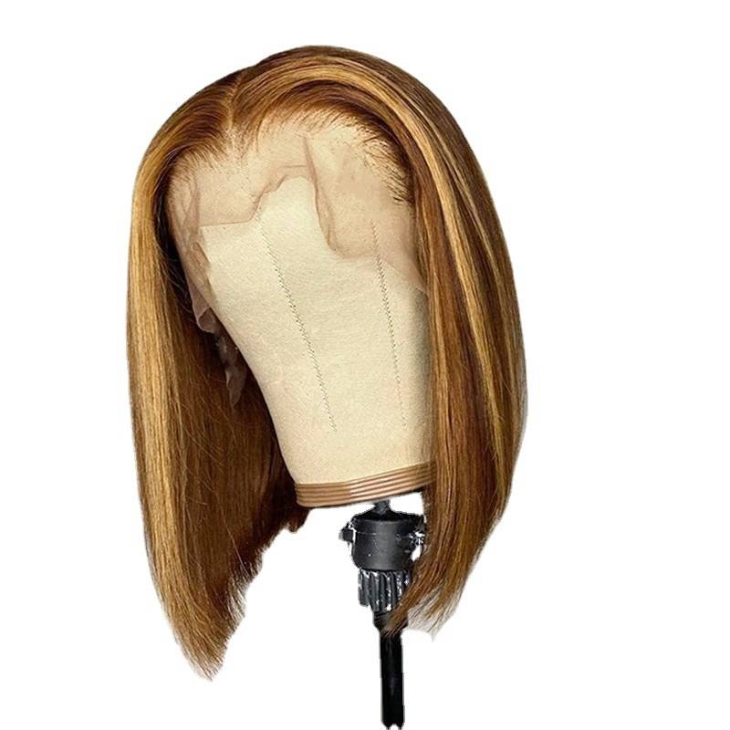 Cross -border e -commerce European and American fashion ladies chemical fiber wig