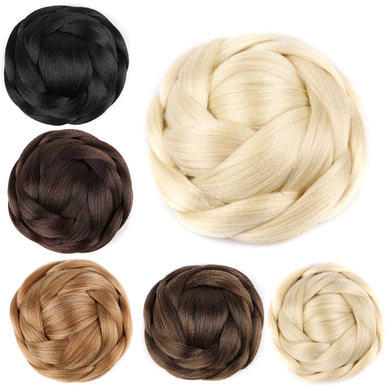 Retro hair bun lady wig hair bun European and American hair buns bags for costume movie real estate hair wig