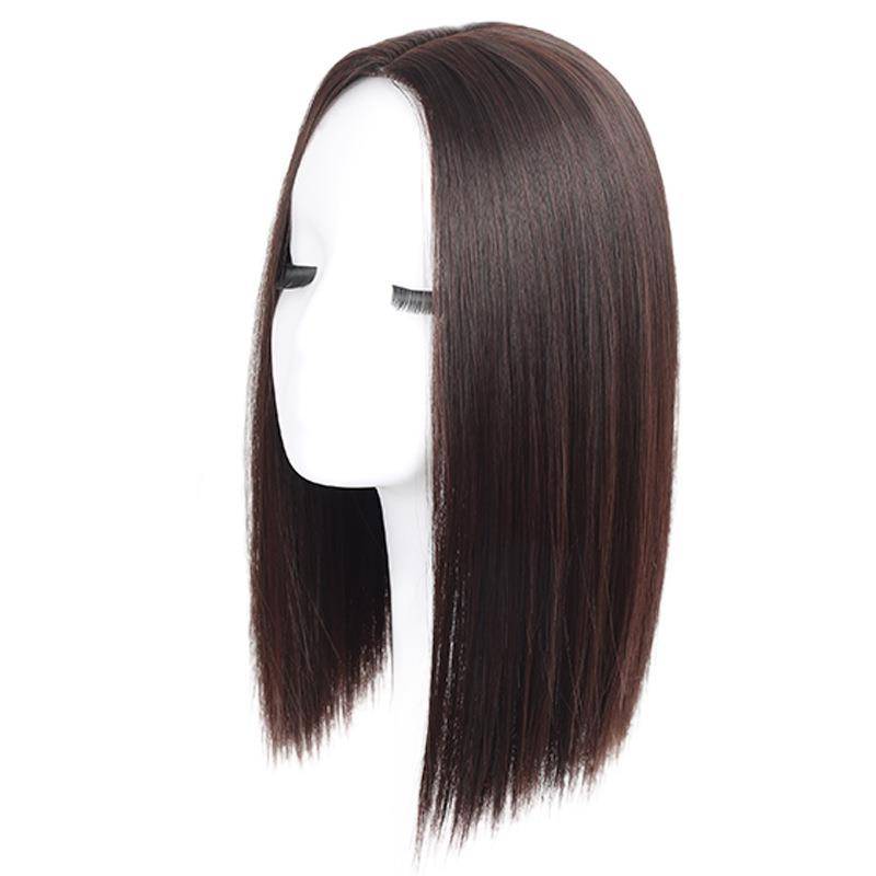 Wigmop female top hair film, thin and white hair, a piece of hair type fibrous fibrous hair appetite Xu Chang wigs