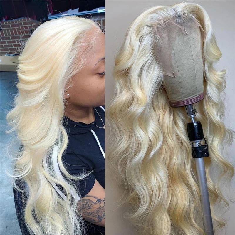 African cross -border European and American wig ladies long curly hair pour and ethical hair golden big wave chemical fiber headset women