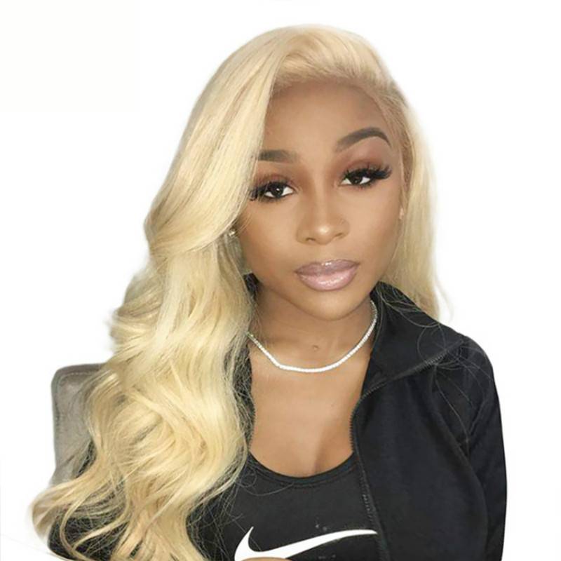 African cross -border European and American wig ladies long curly hair pour and ethical hair golden big wave chemical fiber headset women