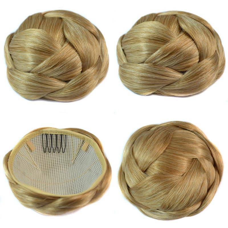 J-85 hairpin hairpin bun European-style retro hair rolling hair pack European and American woven hair bags