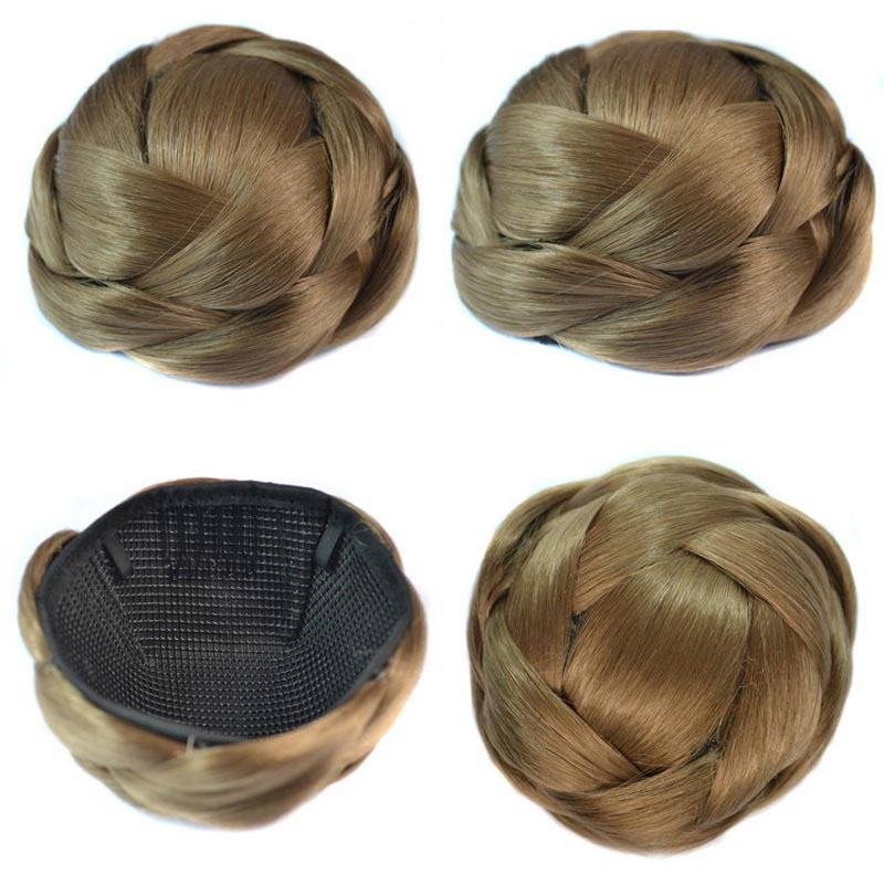 J-85 hairpin hairpin bun European-style retro hair rolling hair pack European and American woven hair bags
