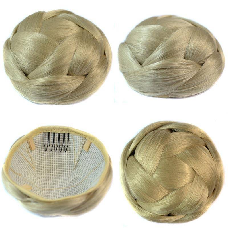 J-85 hairpin hairpin bun European-style retro hair rolling hair pack European and American woven hair bags