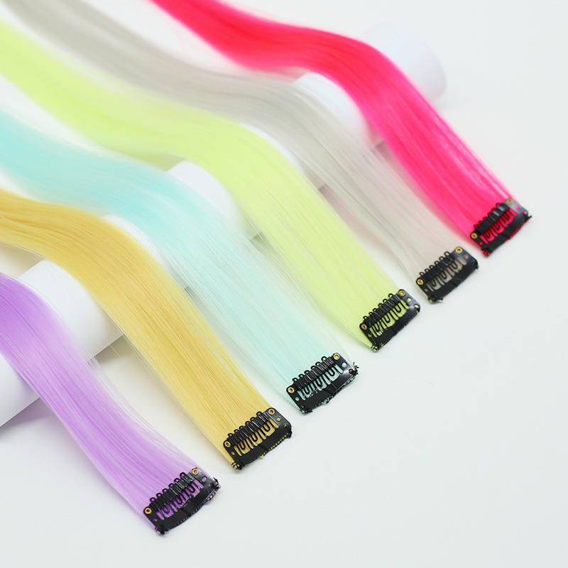 High -quality cross -border one clip 32 -color straight hair color connection paddling tablet can be hot
