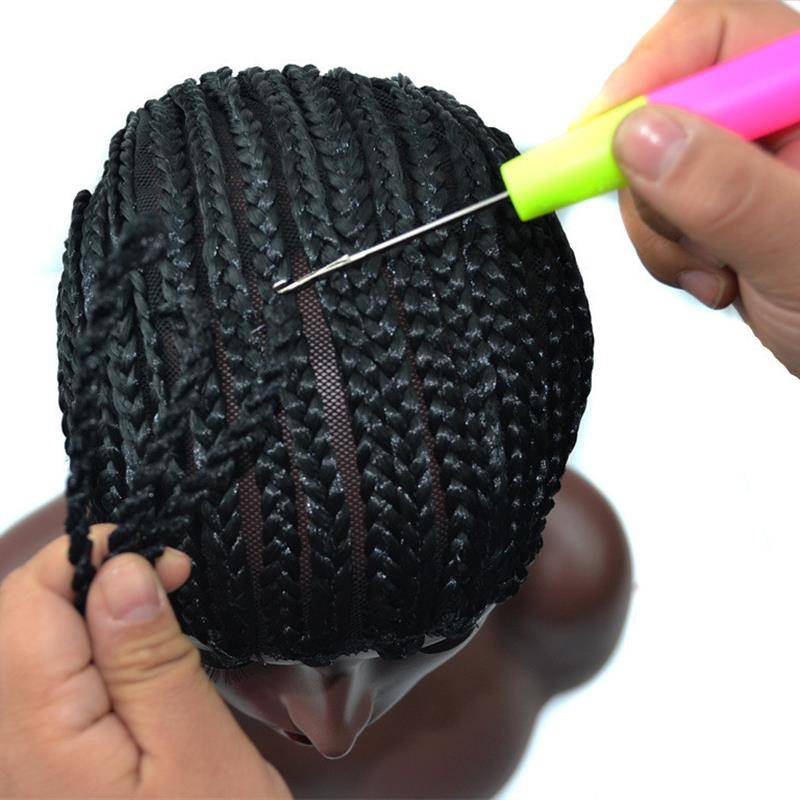 Small braid connection net wigs and Internet cooker braid head dirty braid head Apply a small braid wig hair network