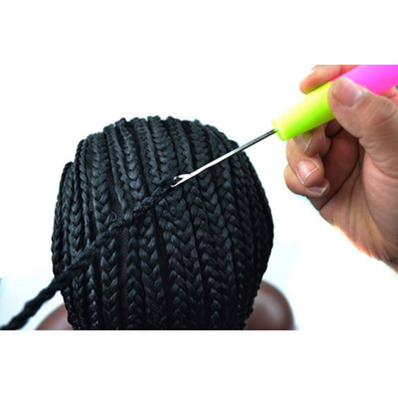 Small braid connection net wigs and Internet cooker braid head dirty braid head Apply a small braid wig hair network