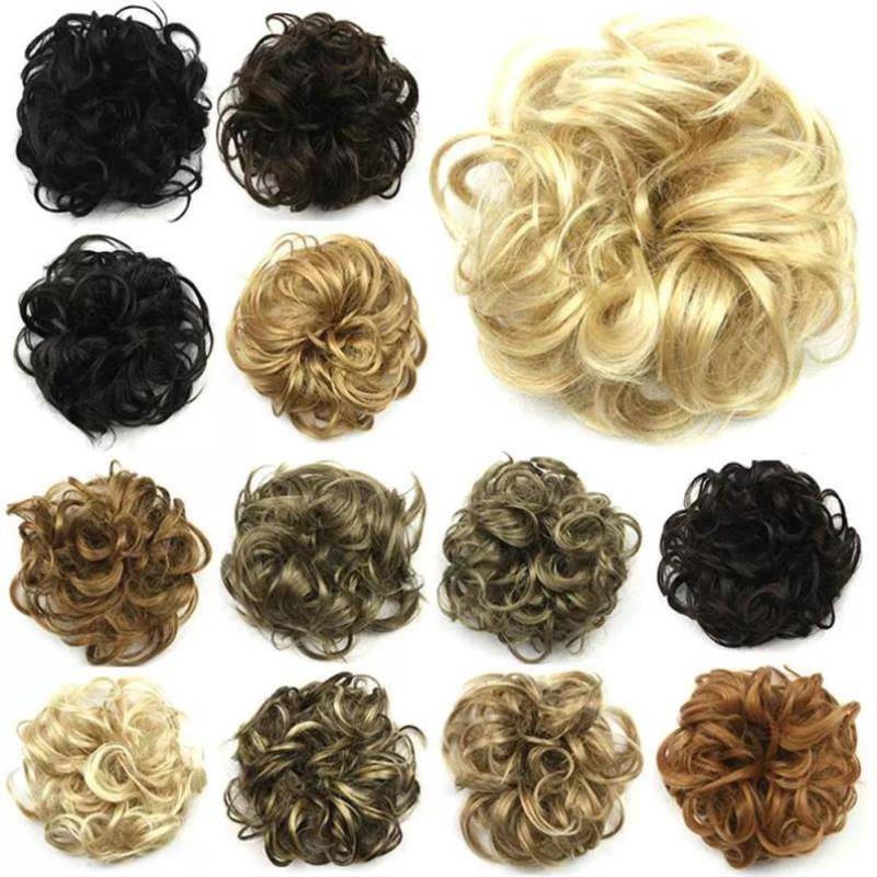 Style fashion hair circle high temperature silk 27 color optional headgear hair wig