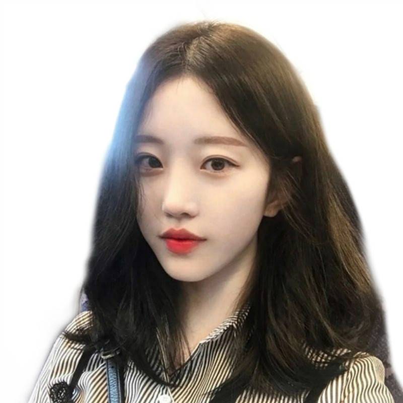 Spot Korean doll wig medium long hair cross -border e -commerce lady among bangs Lazada