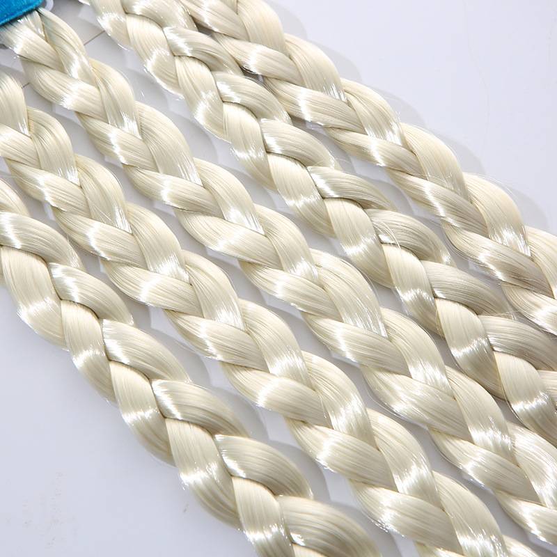 Children Ice and Snow Princess Pseudo -headwear Girls Twist Bing Hair Festive Clothing Clothing Proposa Hair Towers