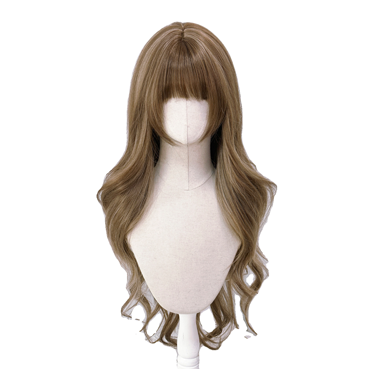 Wigmark+ bottom of the hot girl long hair network red golden brown natural ancient brown sweet Japanese gentle and elegant Japanese
