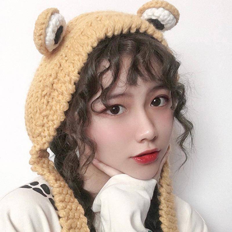 Liu Hai wig female 3D wool roll air bangs hair film, fluffy fake bangs, natural micro -roll fake bangs