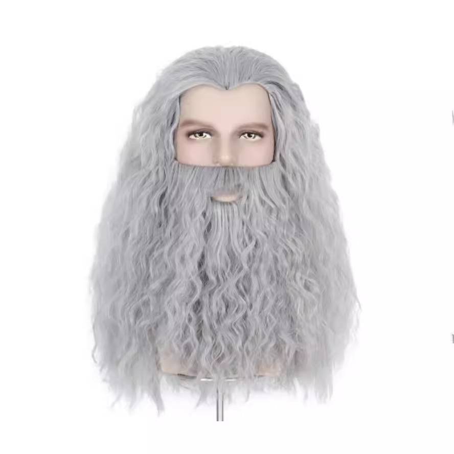 Wig Christmas Easter Carnival Europe and the United States Amazon COS wig Marie Wig Market Marcine Fat Thor God Full Set