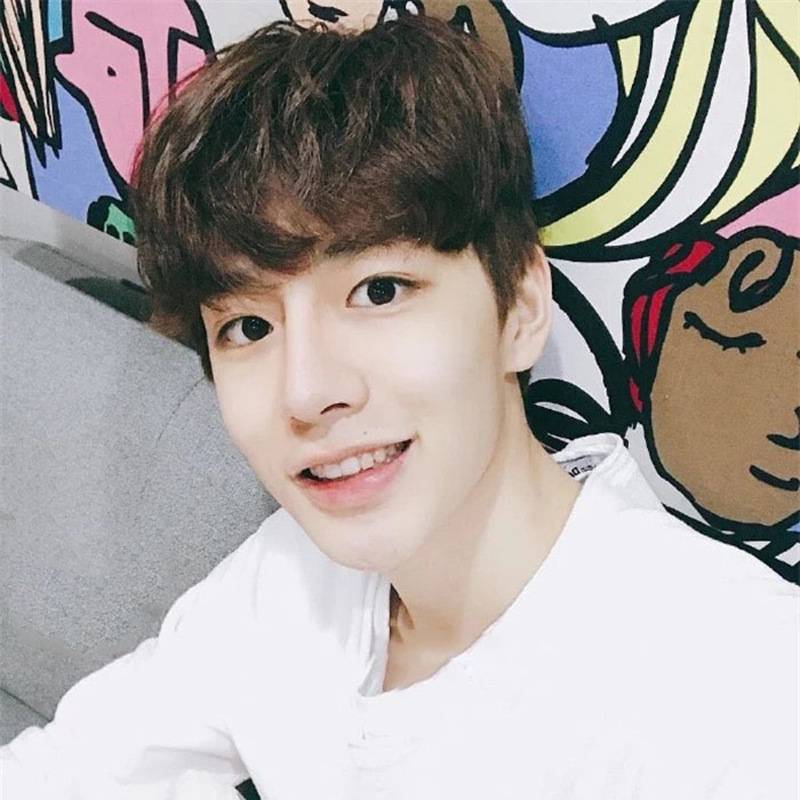 Korean male short hair is divided into bangs Korean fashion European and American manufacturers direct sales fiber high -temperature silk fake head cover