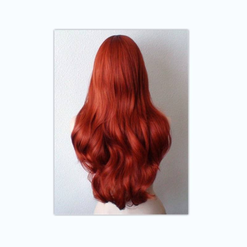 Amazon Europe and the United States Princess Mermaid Mermaid Red Wigga Golk Movement Cos wig