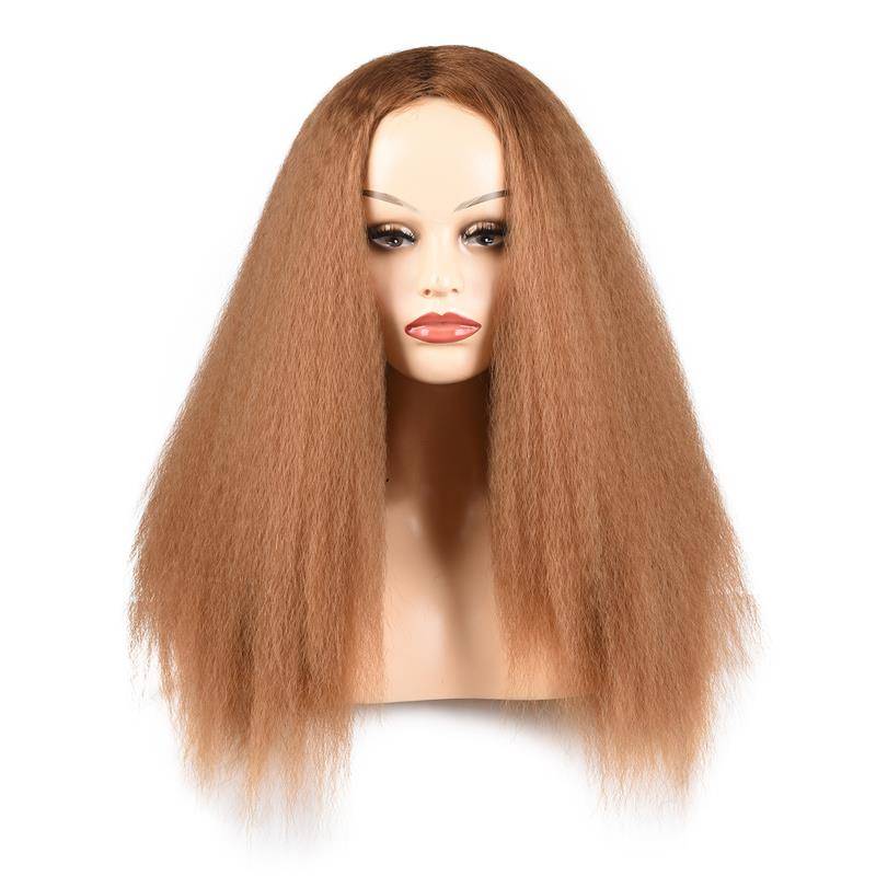 Big Yaki silk fluffy explosive head cover long curly hair pseudo head sleeve