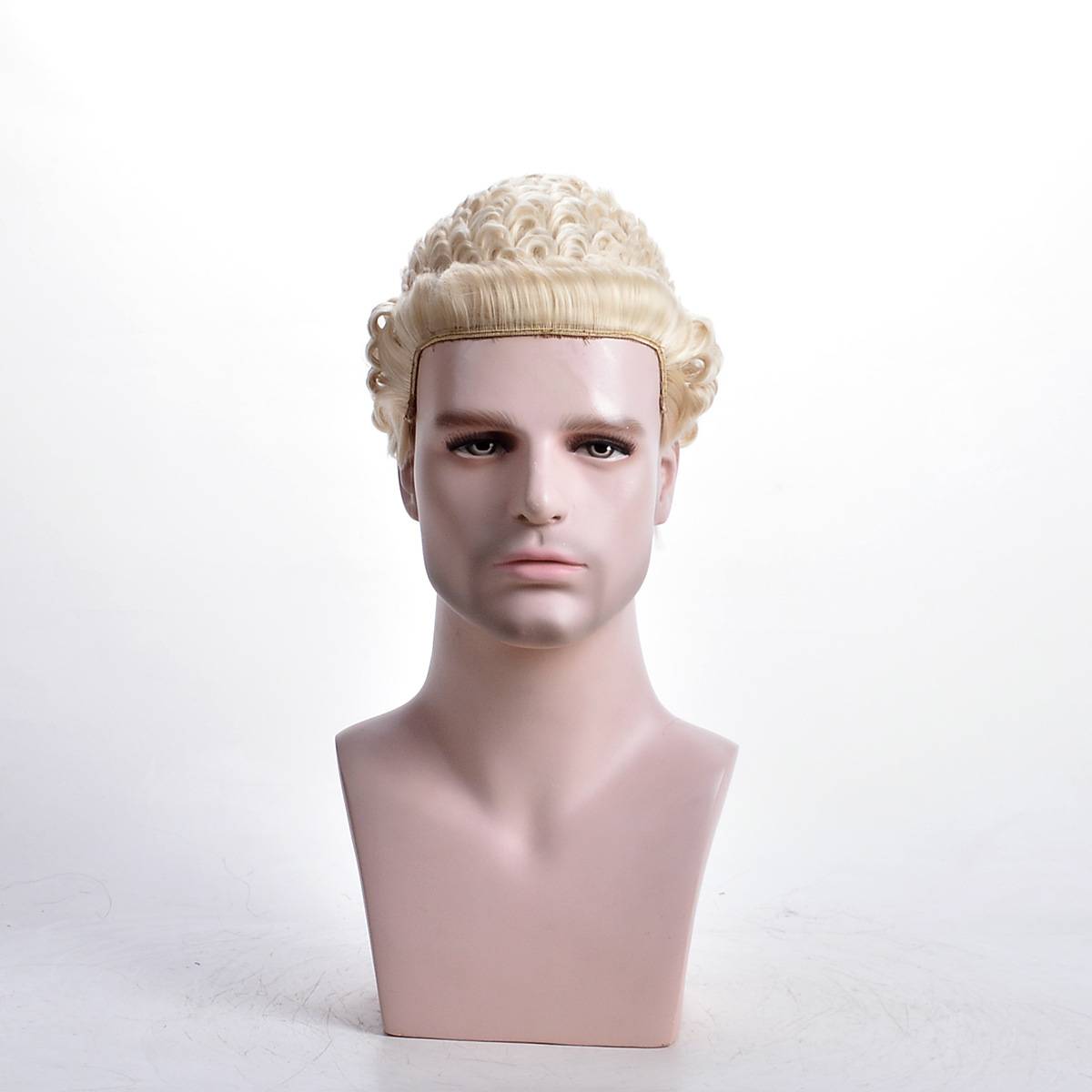 Judge hat fake hair exit lawyer wig party Cosplay European and American wig j303
