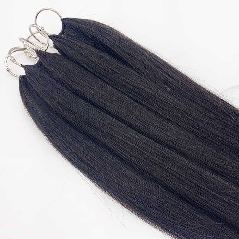 The sending manufacturer Direct selling the second -generation feathers and sending real hair.