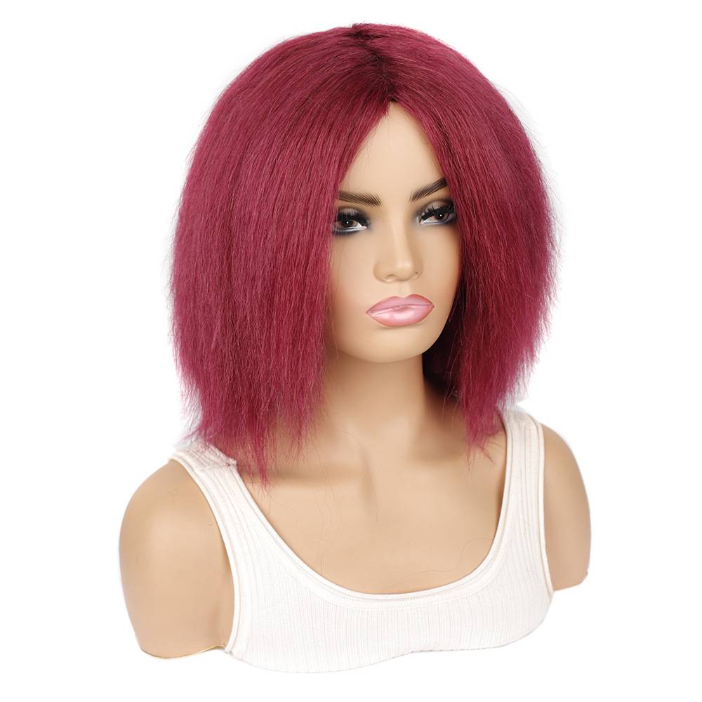 Hybrid True Falunnasis headhers Jiuqin fluffy explosion head cover Short pseudo -head sleeve