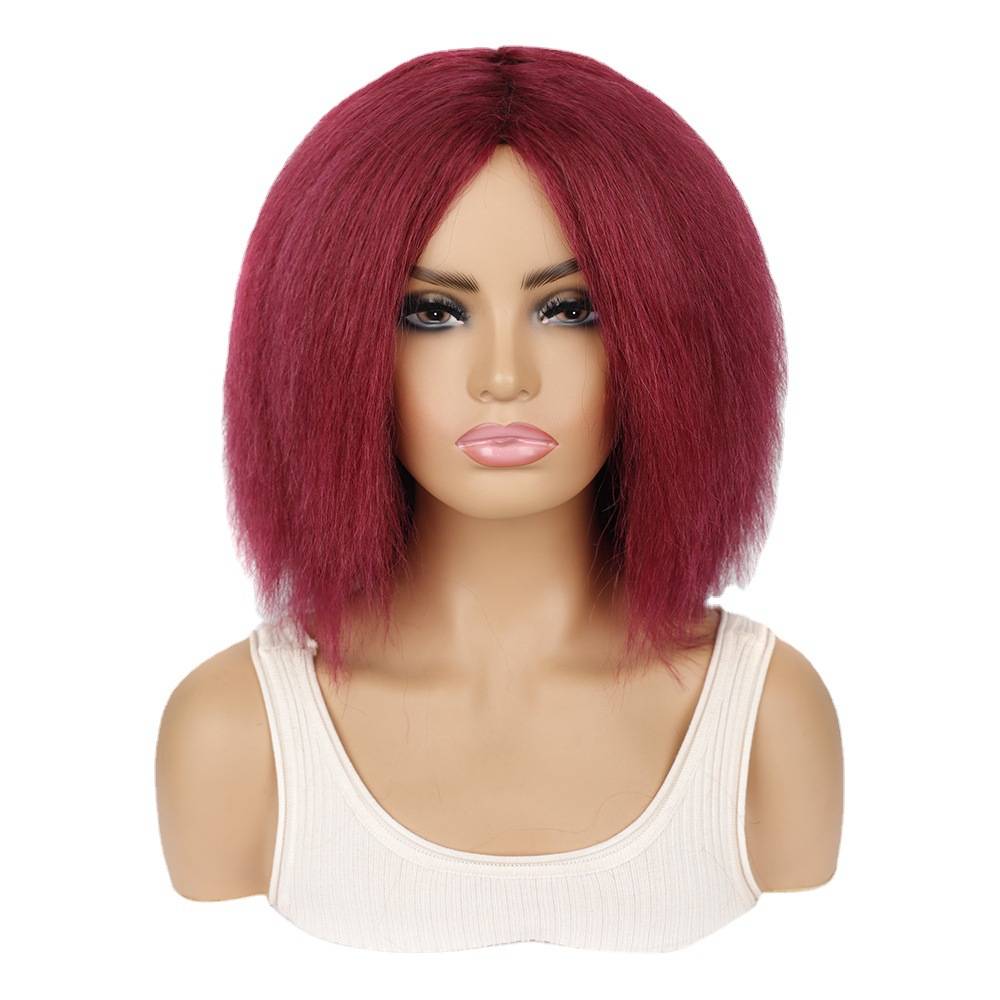 Hybrid True Falunnasis headhers Jiuqin fluffy explosion head cover Short pseudo -head sleeve