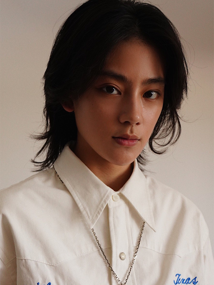 Wolf Tail Wig Men Short Hair Takuya Takuya Takuya Takuya Same Wigs Handsome Divided Bangs Real -breathable Full Set